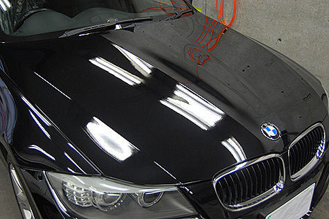 BMW･320i･ツーリング･Mスポーツ(E91)のボンネット修理が完了
