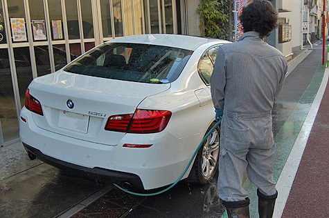 BMW 535i M･スポーツを洗車