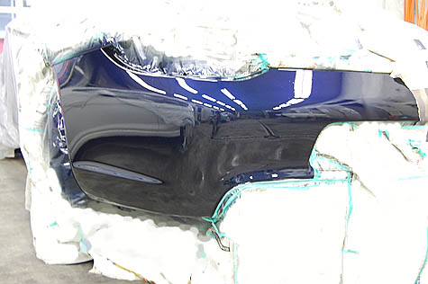 ポルシェ911カブリオレのバンパーを塗装