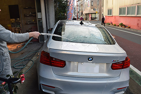 BMW・M3セダン(F80)を洗車