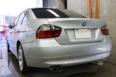 完成した BMW 330i E90