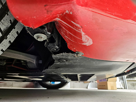 �t�F���[���E�J���t�H���j�A�̑O�o���p�[���̕ό`