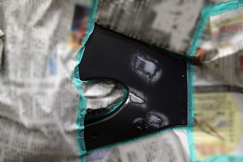 �z���_�CBR1000RR (SC59)�̉E�A���~�t���[�������p�e������