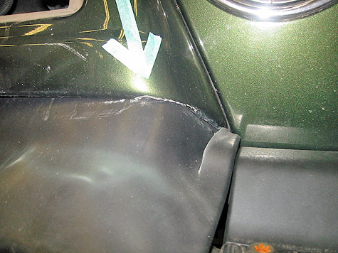 �W�[�v������O���\�̃R�[�i�[�o���p�[�̕ό`