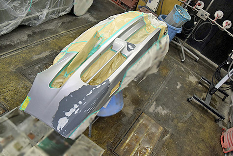 �|���V�F�911��J����S (997)�̃o���p�[�ɃT�t�F��h��