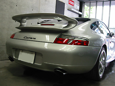 完成した Porsche 911 996