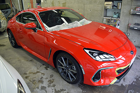 �X�o���BRZ(ZD8)�̑O������}�X�L���O